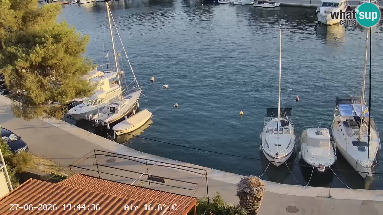 Livecam Hvar Vrboska marina | Île de Hvar | Dalmatia