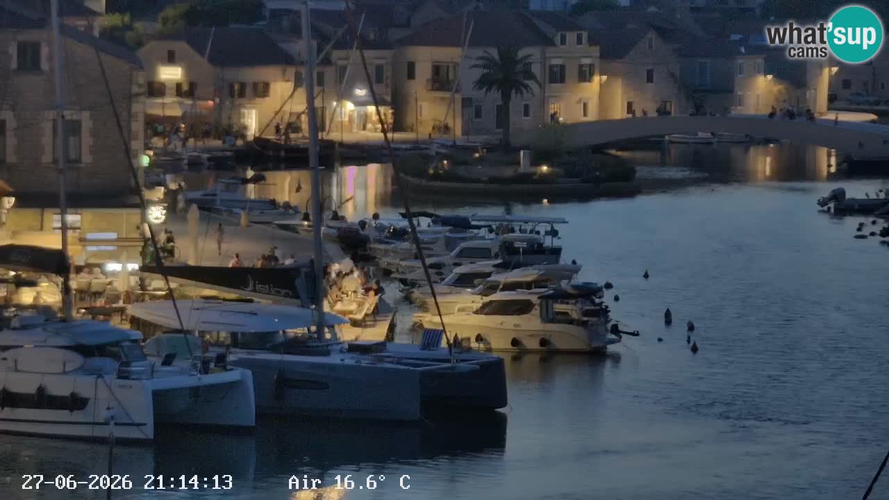 Web kamera Hvar Vrboska marina | otok Hvar | Dalmacija