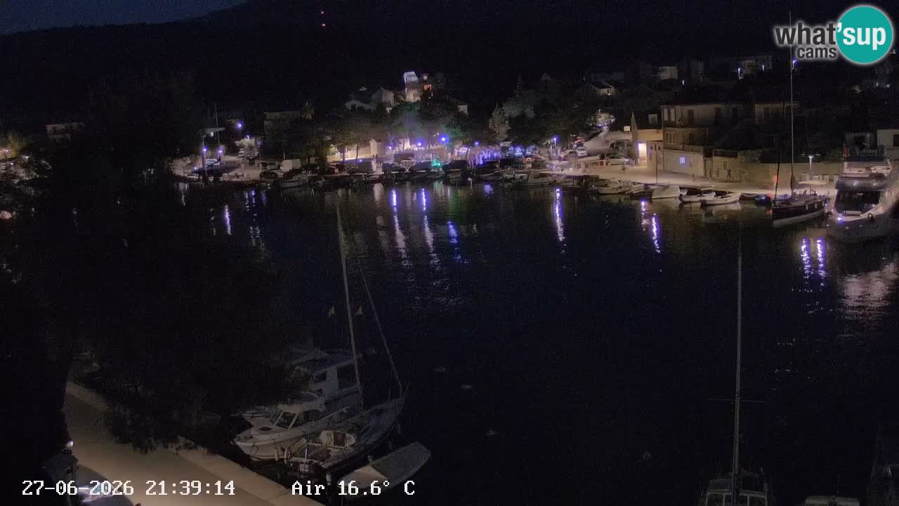 Webcam Vrboska marina | Hvar Insel | Dalmatien