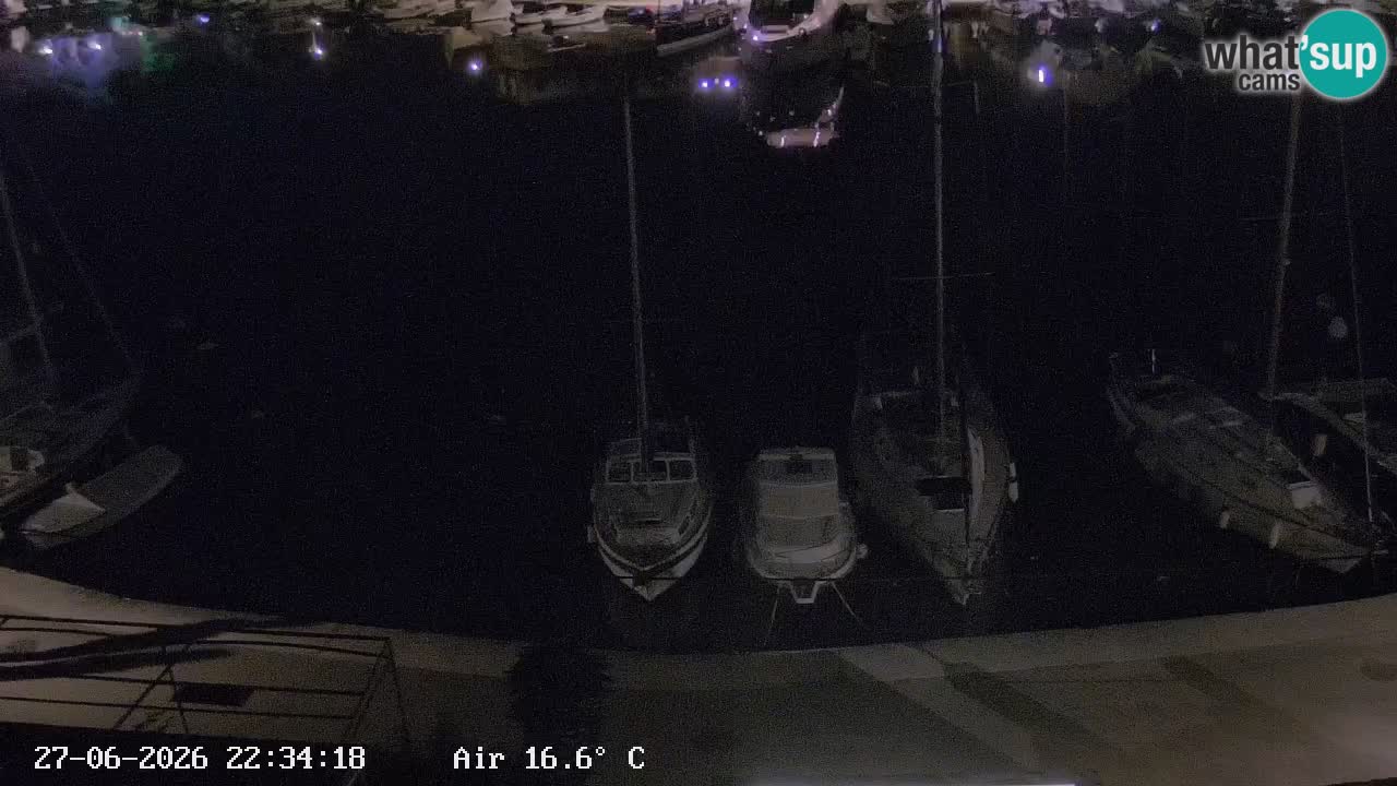 Livecam Hvar Vrboska marina | Île de Hvar | Dalmatia