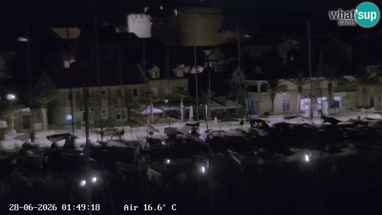 Livecam Vrboska marina | Hvar island | Dalmatia