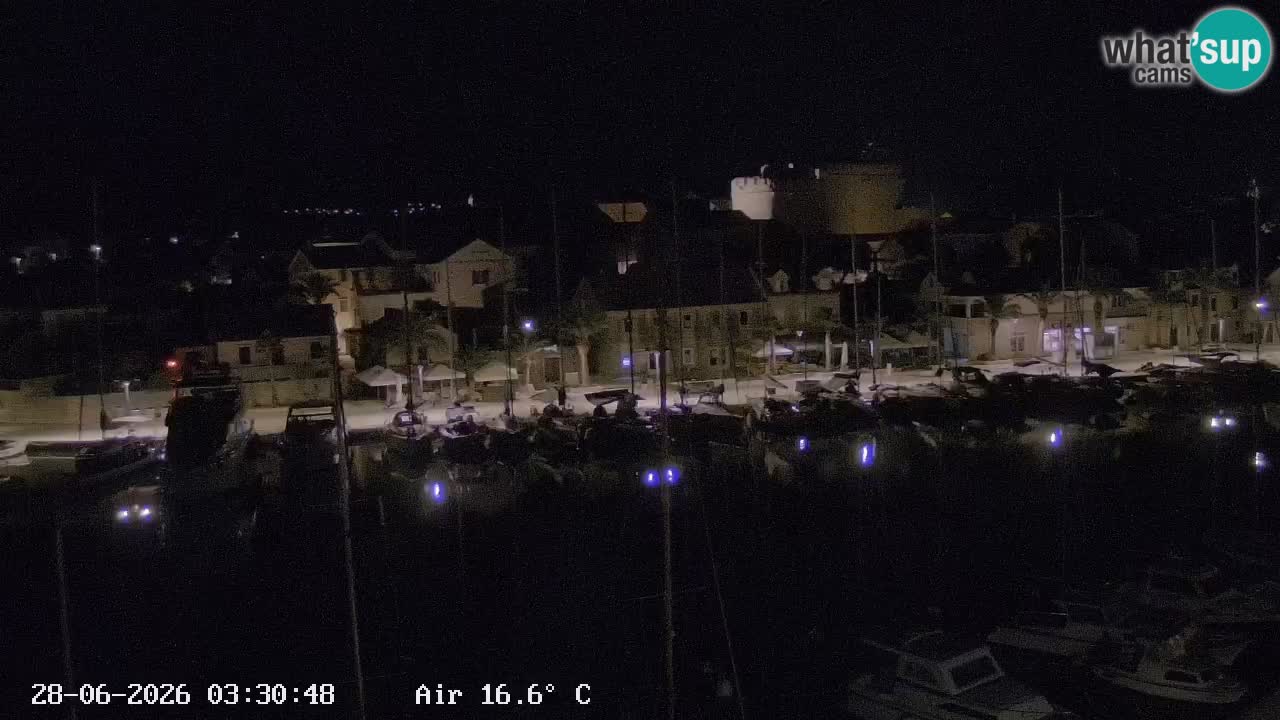 Webcam Vrboska marina | Hvar Insel | Dalmatien
