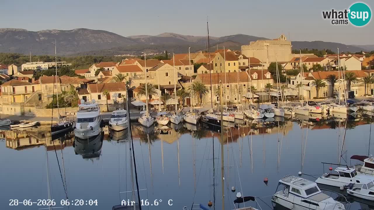 Webcam Hvar Vrboska marina | Dalmazia