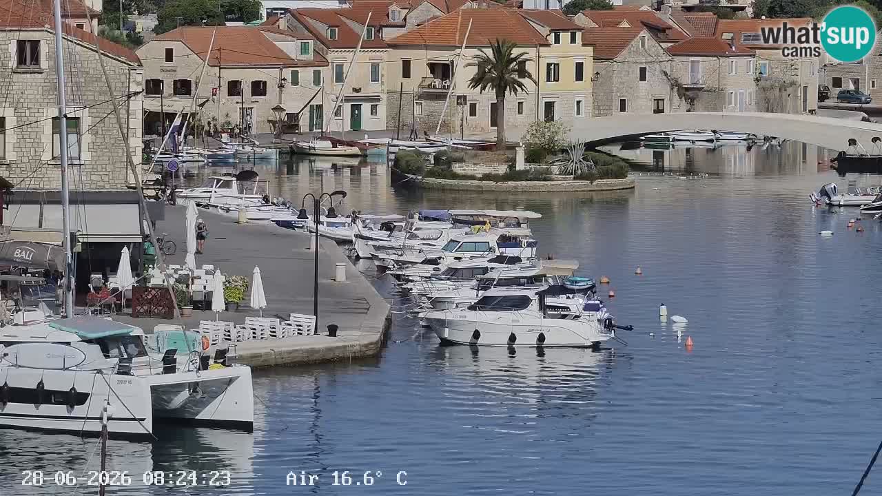 Livecam Vrboska marina | Hvar island | Dalmatia