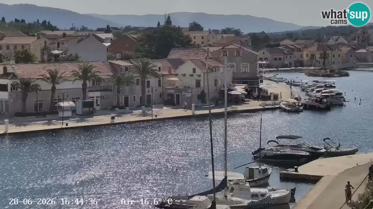 Webcam Hvar Vrboska marina | Dalmazia