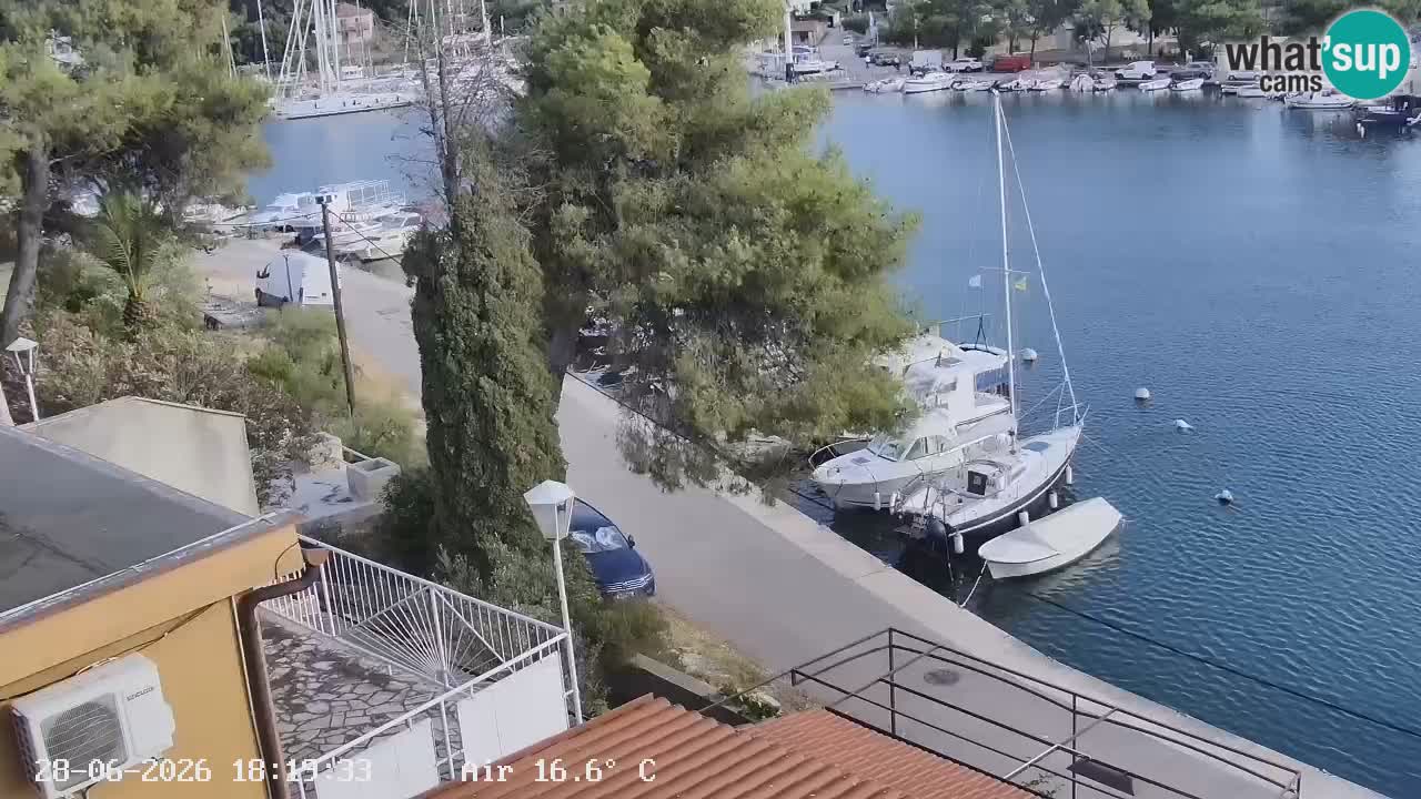 Livecam Vrboska marina | Hvar island | Dalmatia