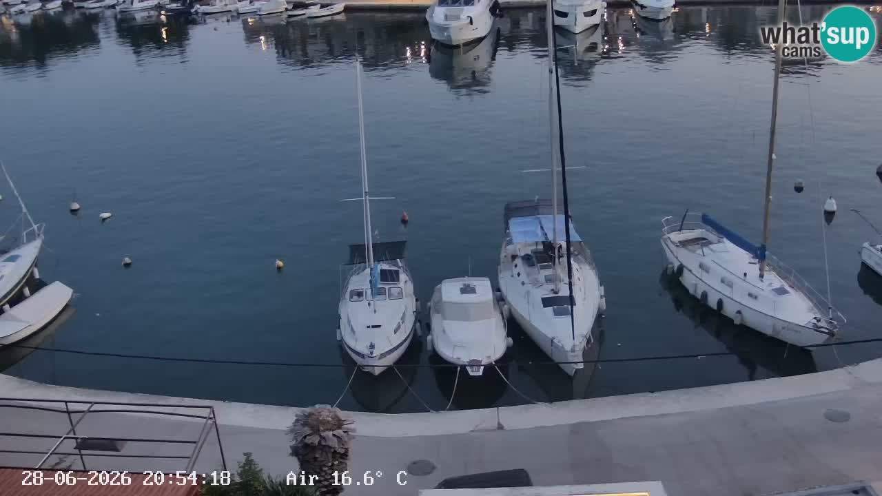 Webcam Vrboska marina | Hvar Insel | Dalmatien