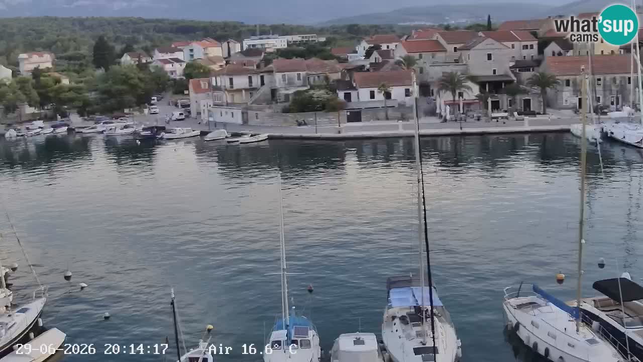 Livecam Hvar Vrboska marina | Île de Hvar | Dalmatia