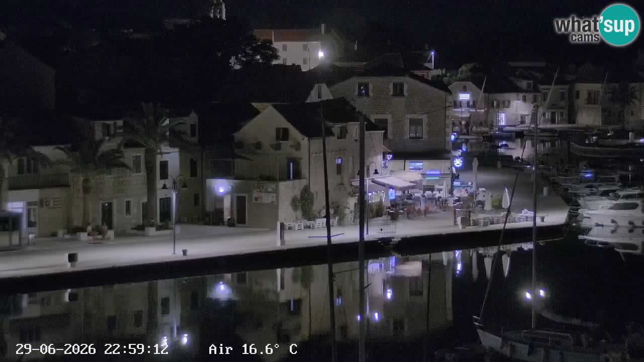 Livecam Vrboska marina | Hvar island | Dalmatia
