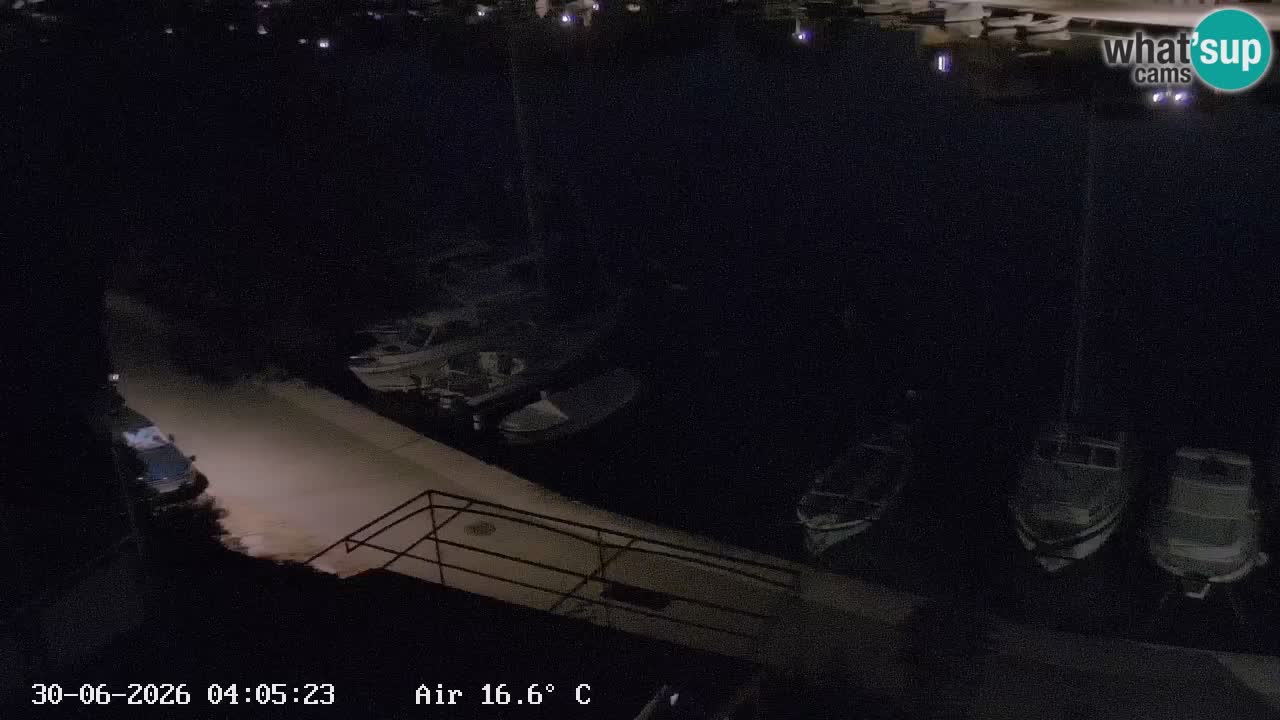 Webcam Hvar Vrboska marina | Dalmazia