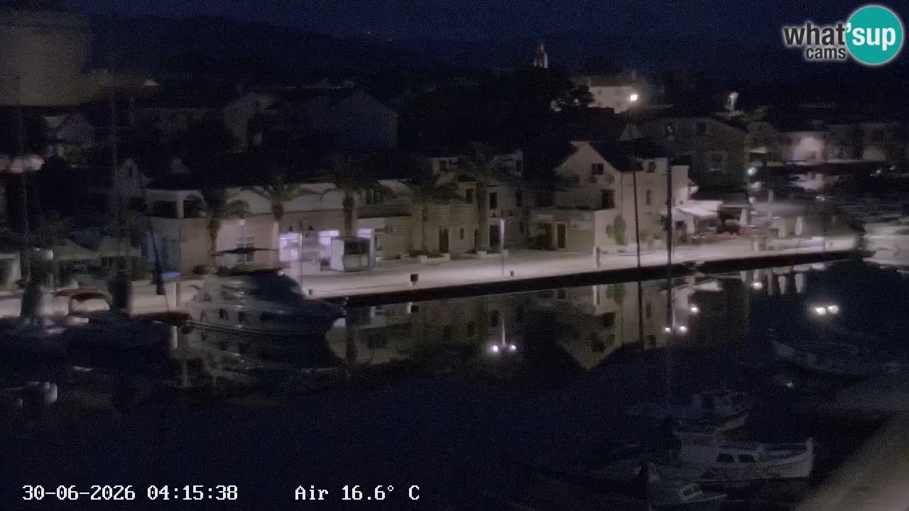 Webcam Hvar Vrboska marina | Dalmazia