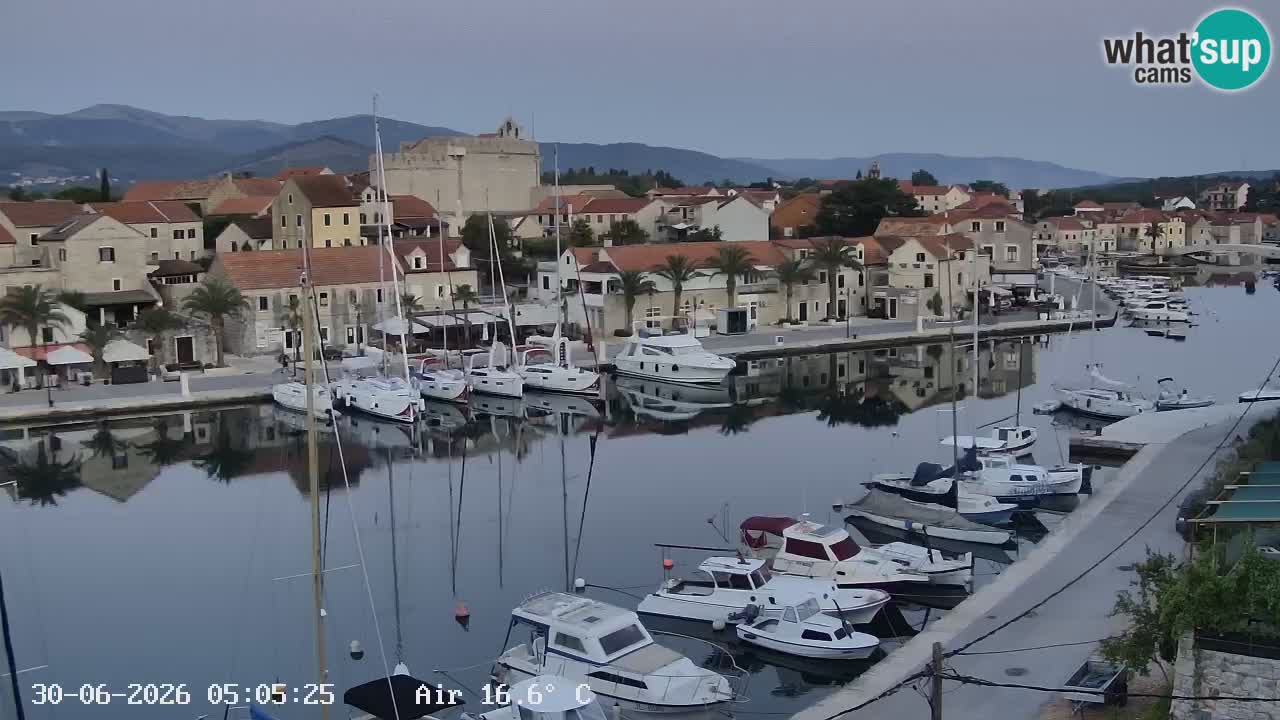 Livecam Hvar Vrboska marina | Île de Hvar | Dalmatia