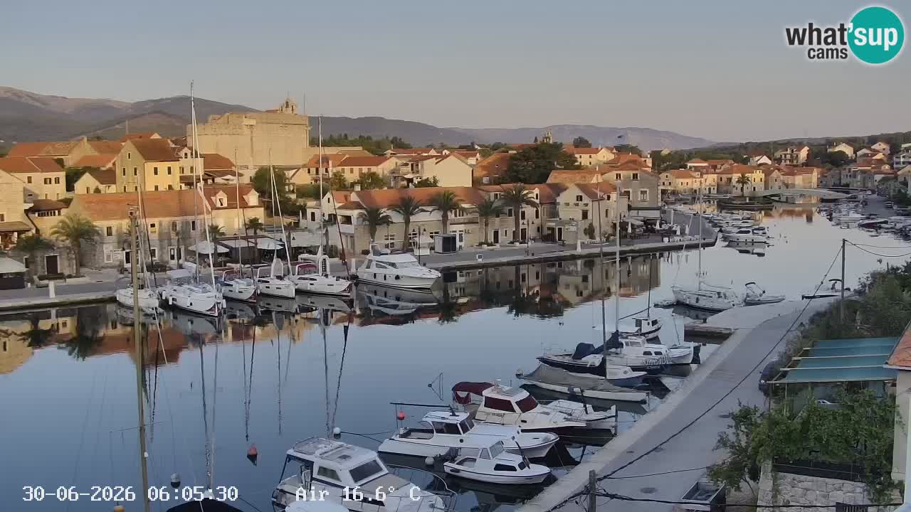 Livecam Vrboska marina | Hvar island | Dalmatia