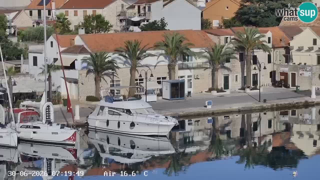 Webcam Hvar Vrboska marina | Dalmazia