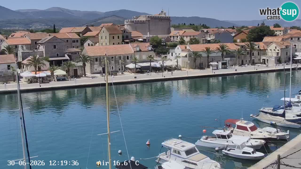 Web kamera Hvar Vrboska marina | otok Hvar | Dalmacija