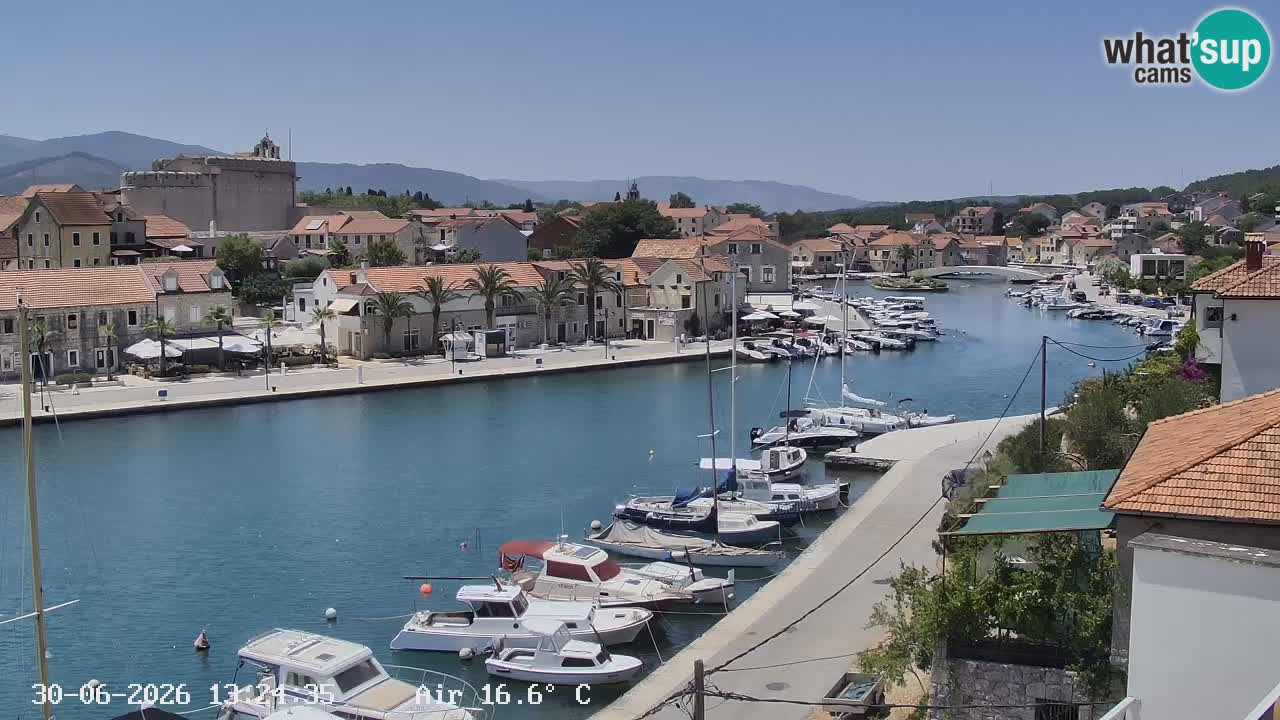 Livecam Hvar Vrboska marina | Île de Hvar | Dalmatia