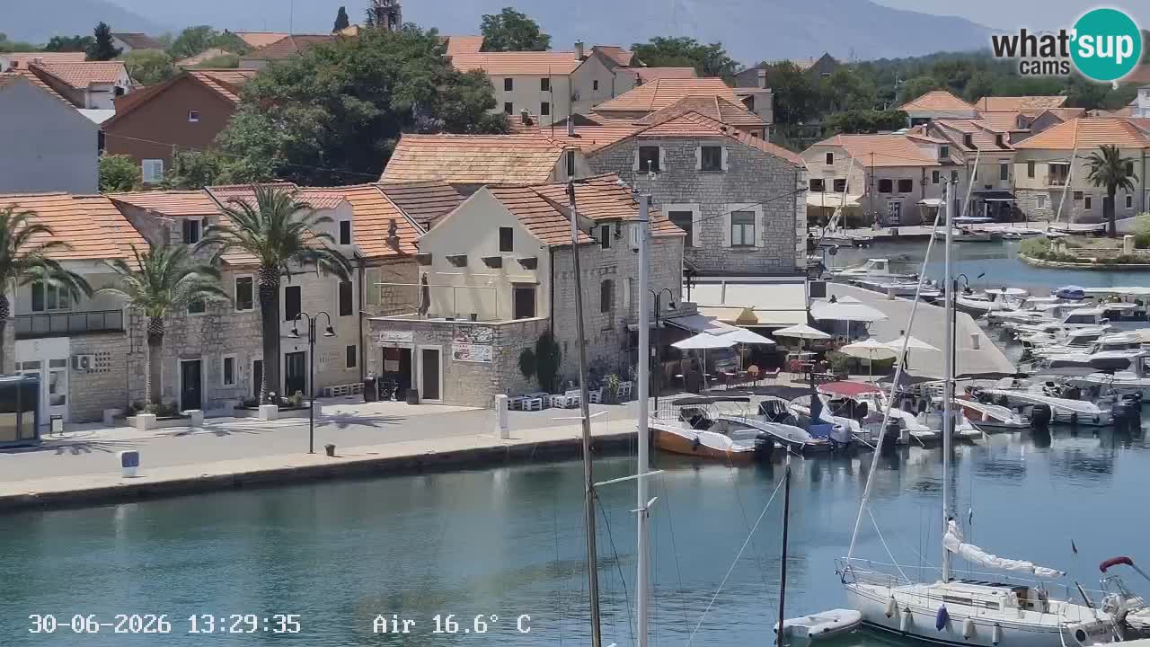 Livecam Hvar Vrboska marina | Île de Hvar | Dalmatia