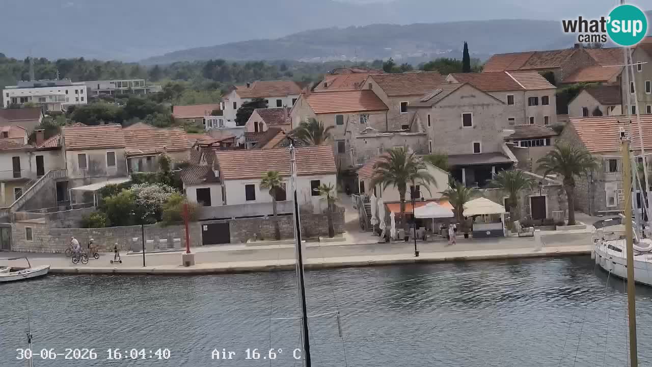 Web kamera Hvar Vrboska marina | otok Hvar | Dalmacija