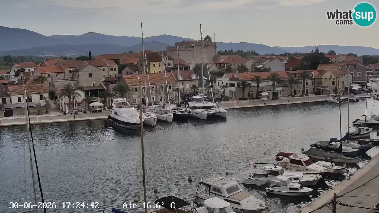 Livecam Vrboska marina | Hvar island | Dalmatia