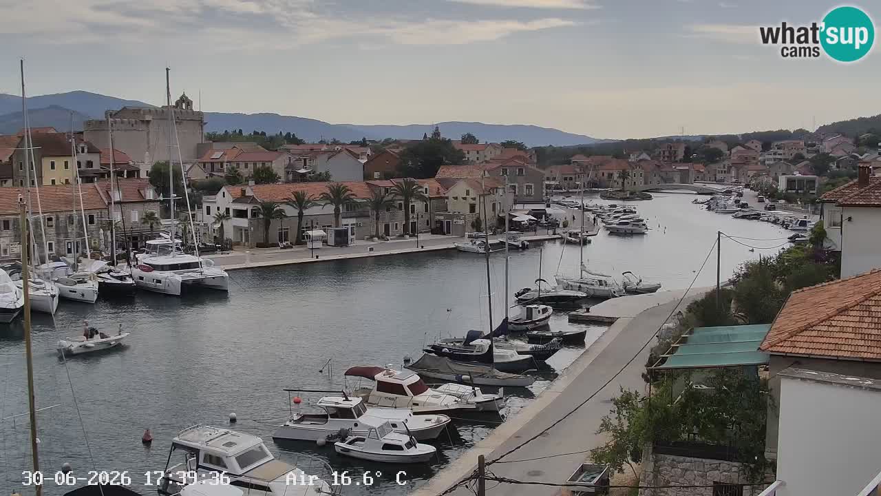 Webcam Vrboska marina | Hvar Insel | Dalmatien