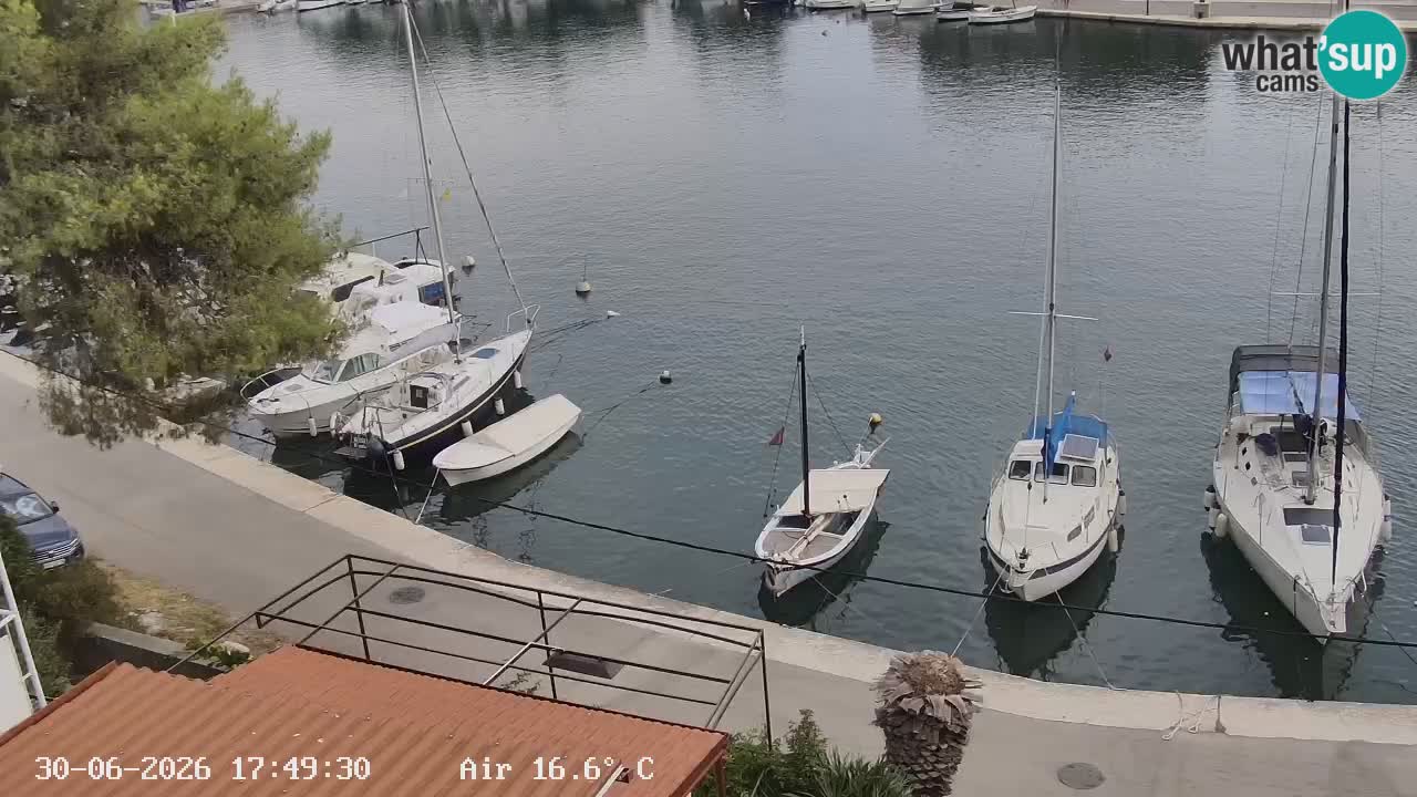 Livecam Hvar Vrboska marina | Île de Hvar | Dalmatia