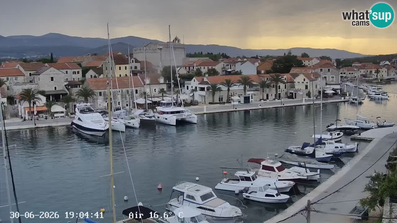 Web kamera Hvar Vrboska marina | otok Hvar | Dalmacija