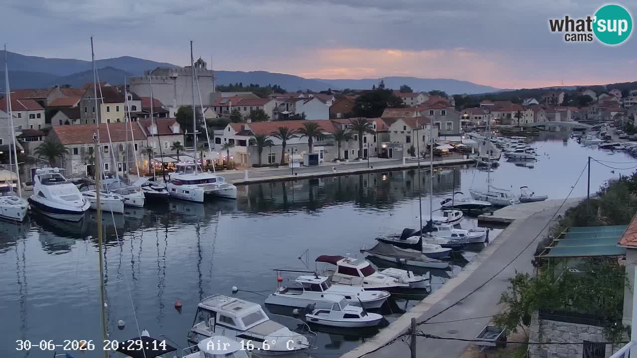 Livecam Vrboska marina | Hvar island | Dalmatia