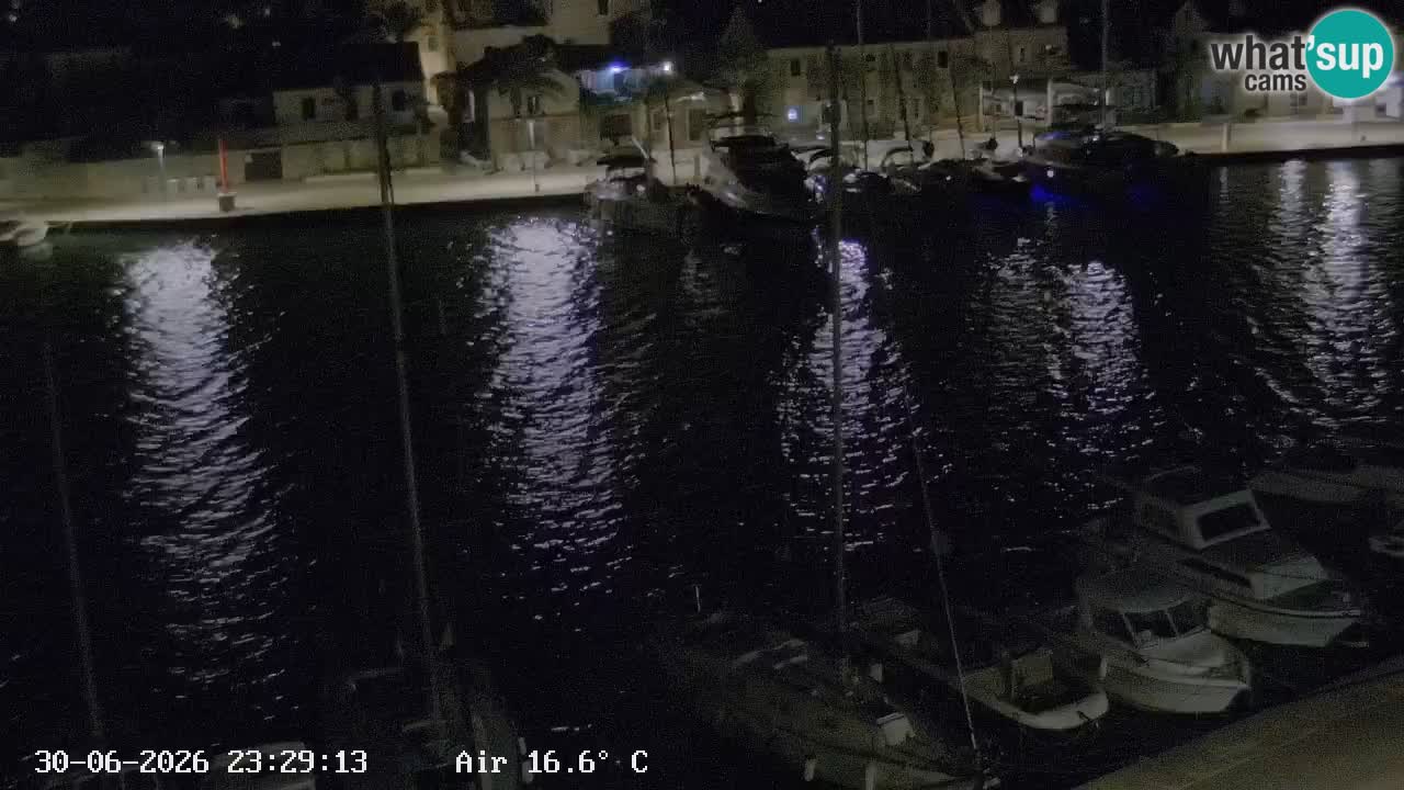 Livecam Vrboska marina | Hvar island | Dalmatia