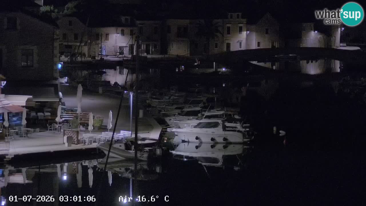 Livecam Vrboska marina | Hvar island | Dalmatia