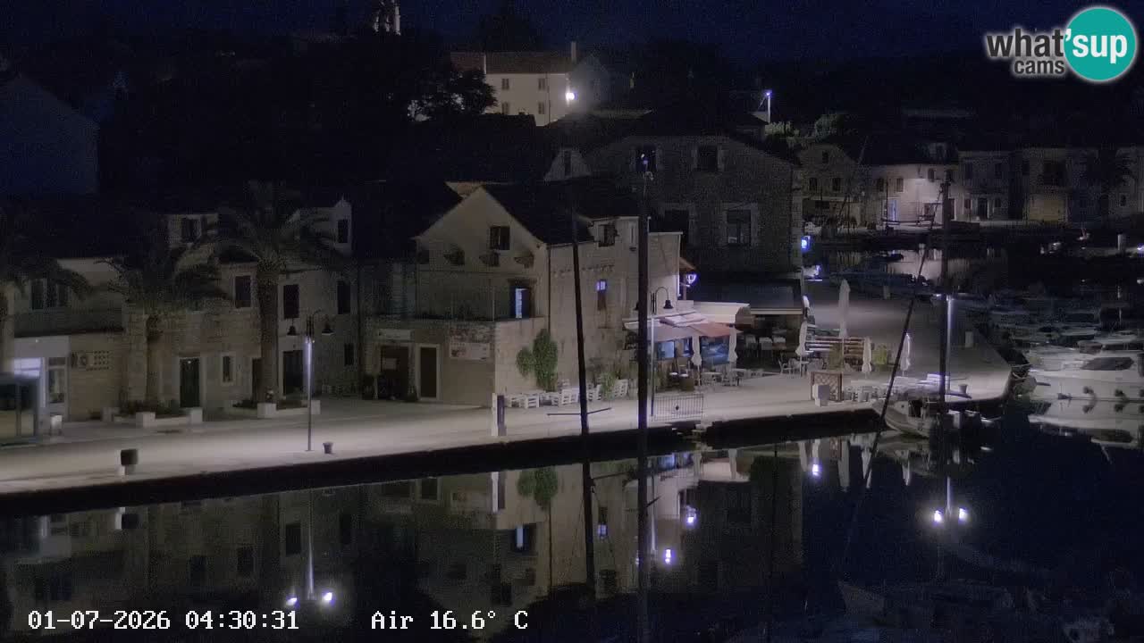 Livecam Vrboska marina | Hvar island | Dalmatia