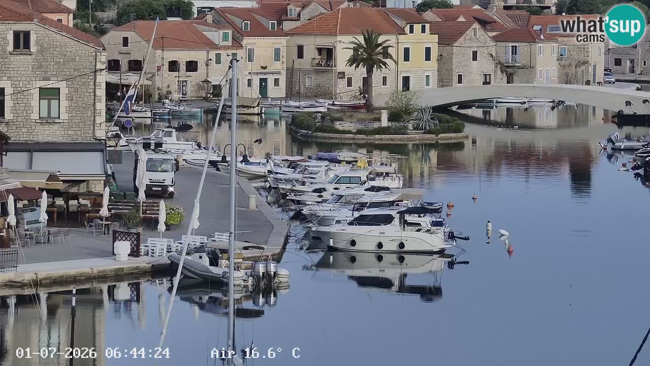 Webcam Hvar Vrboska marina | Dalmazia