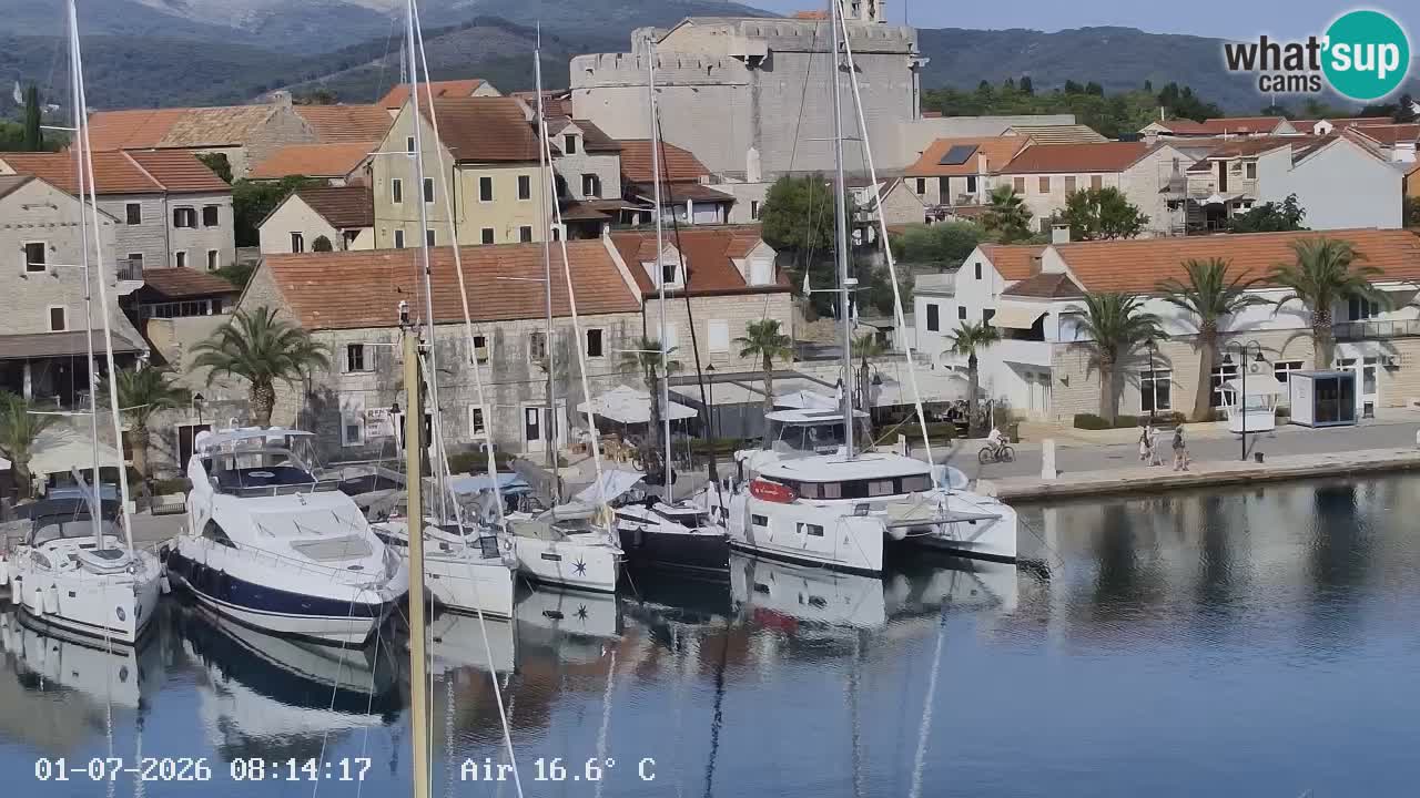 Livecam Vrboska marina | Hvar island | Dalmatia
