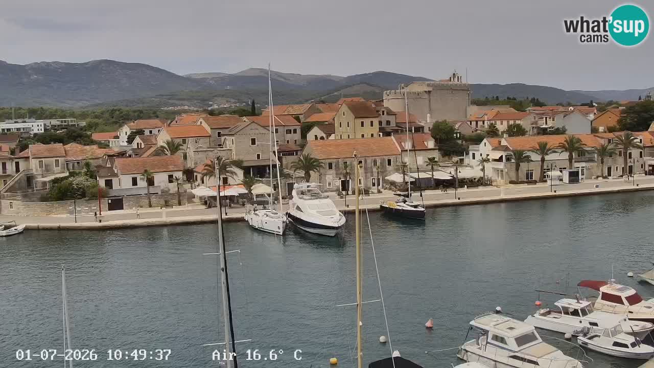 Web kamera Hvar Vrboska marina | otok Hvar | Dalmacija
