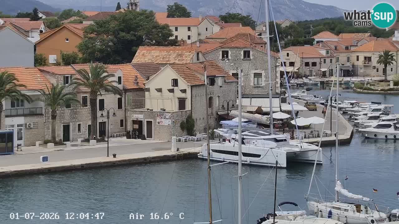 Web kamera Hvar Vrboska marina | otok Hvar | Dalmacija