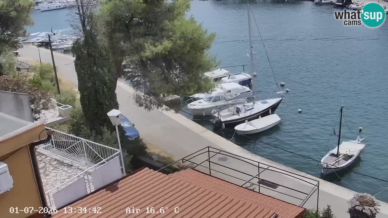 Web kamera Hvar Vrboska marina | otok Hvar | Dalmacija