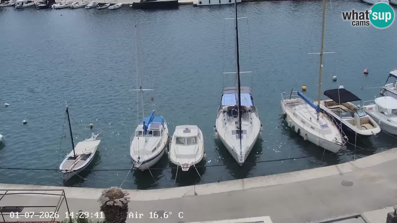 Livecam Vrboska marina | Hvar island | Dalmatia