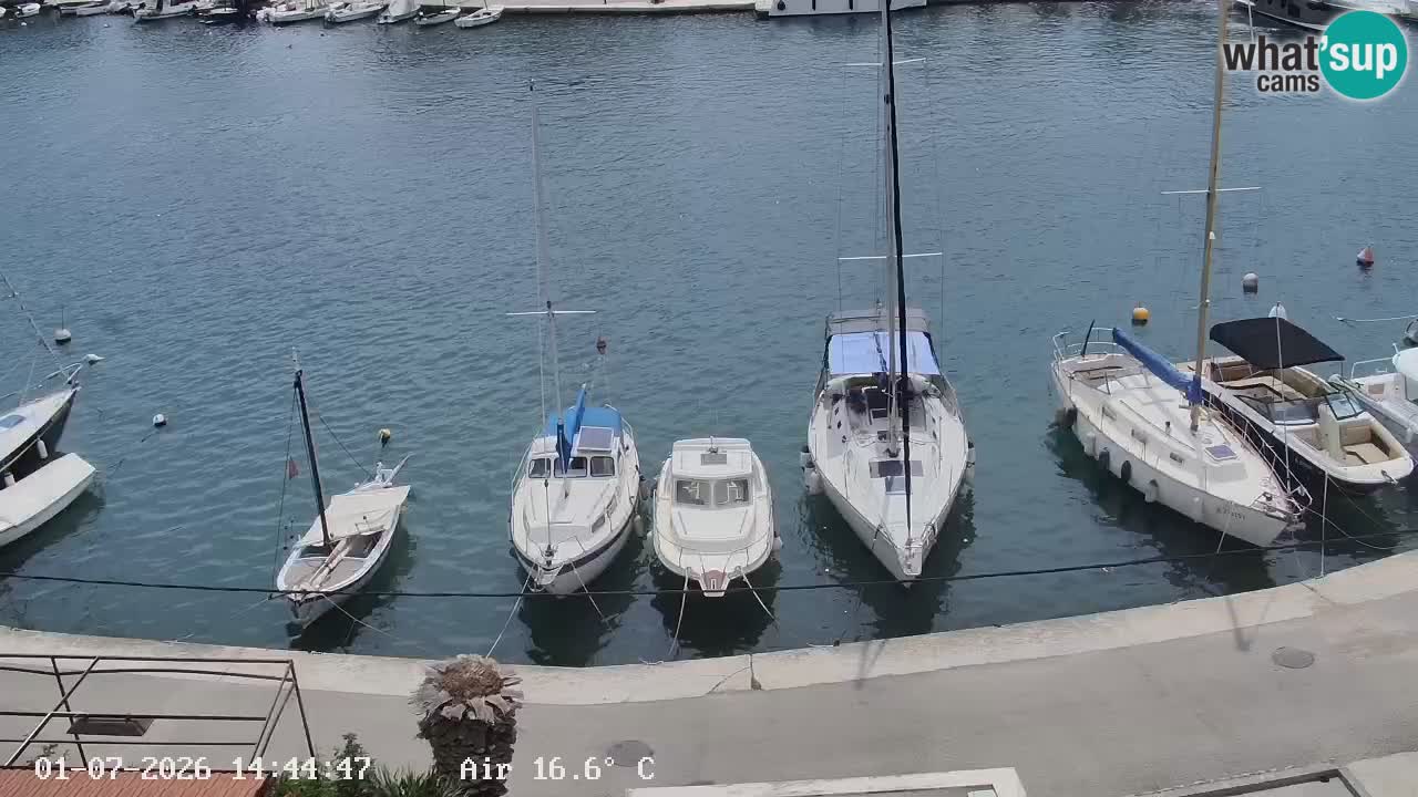 Webcam Hvar Vrboska marina | Dalmazia