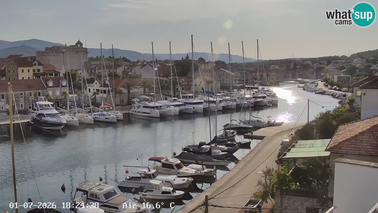 Web kamera Hvar Vrboska marina | otok Hvar | Dalmacija