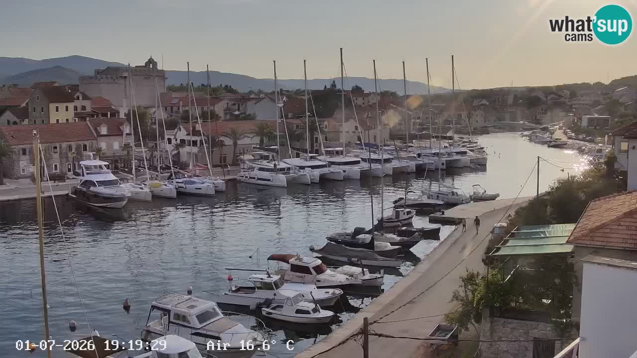 Livecam Hvar Vrboska marina | Île de Hvar | Dalmatia