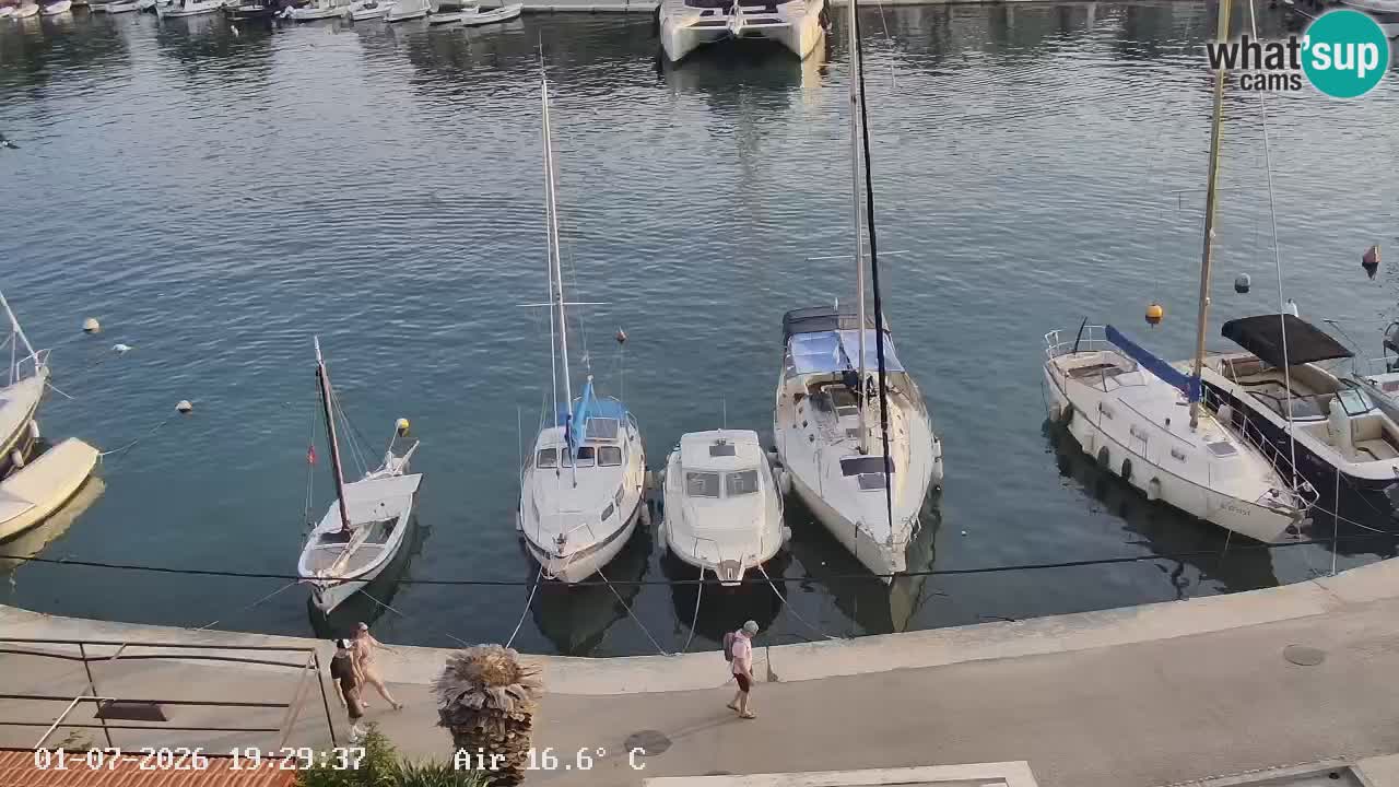 Livecam Hvar Vrboska marina | Île de Hvar | Dalmatia