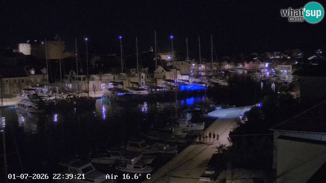 Webcam Vrboska marina | Hvar Insel | Dalmatien
