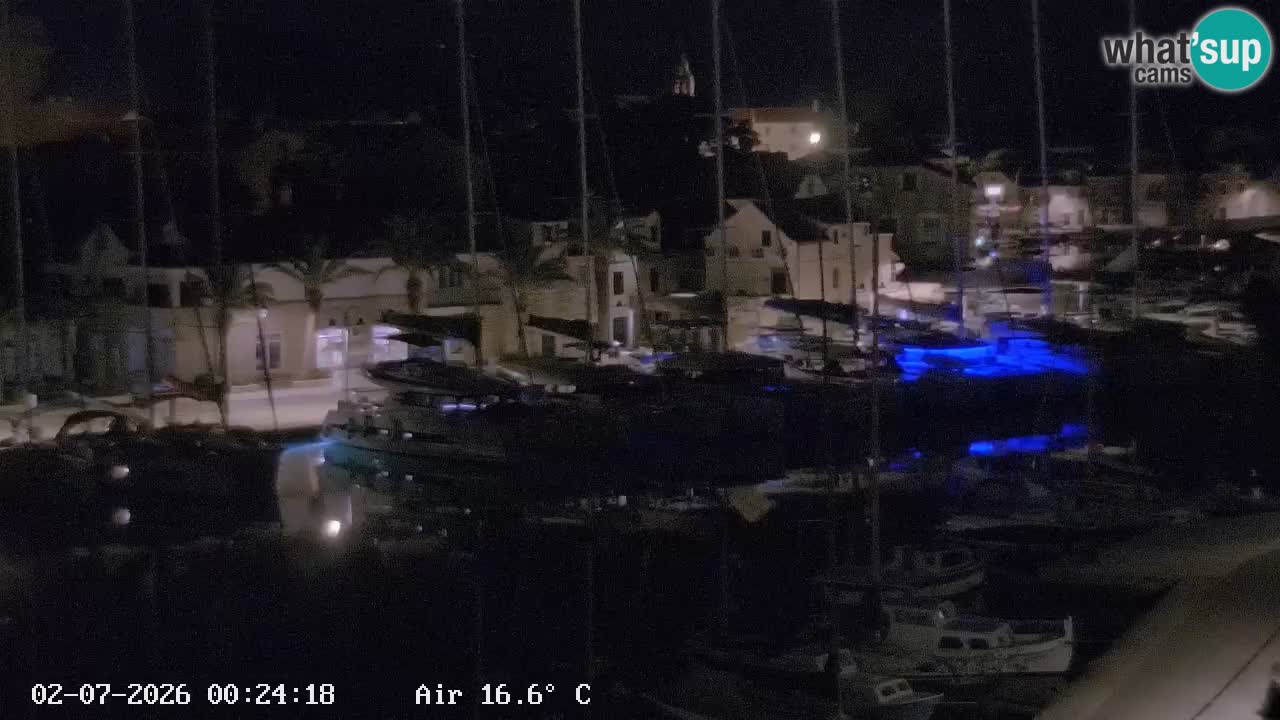 Webcam Hvar Vrboska marina | Dalmazia