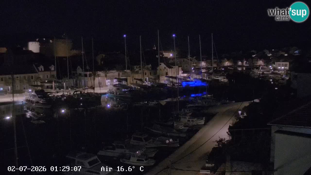 Webcam Hvar Vrboska marina | Dalmazia