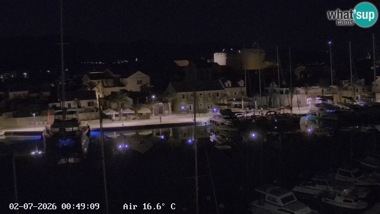 Web kamera Hvar Vrboska marina | otok Hvar | Dalmacija