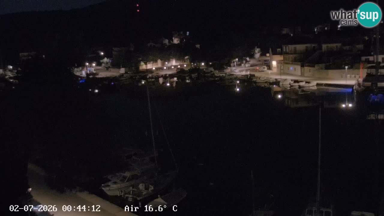 Livecam Vrboska marina | Hvar island | Dalmatia