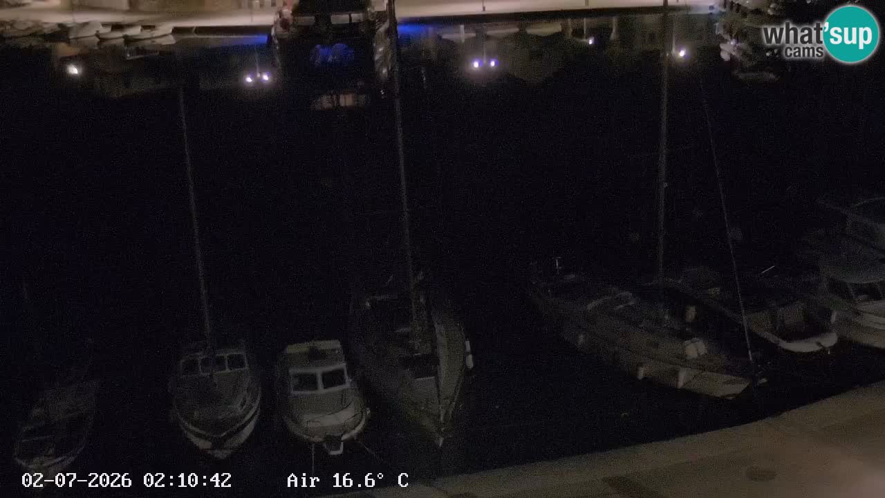 Webcam Hvar Vrboska marina | Dalmazia