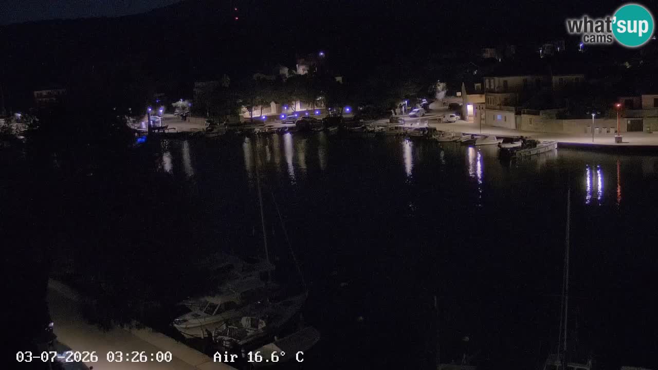 Webcam Hvar Vrboska marina | Dalmazia