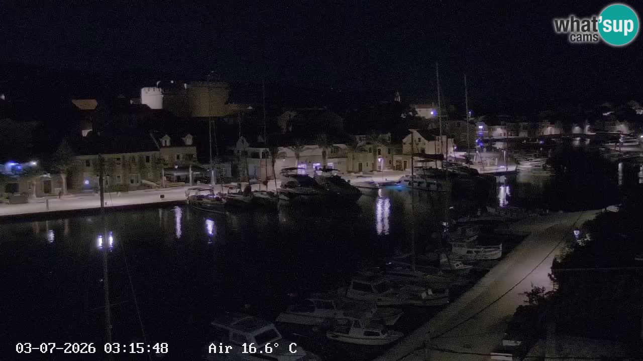 Livecam Hvar Vrboska marina | Île de Hvar | Dalmatia