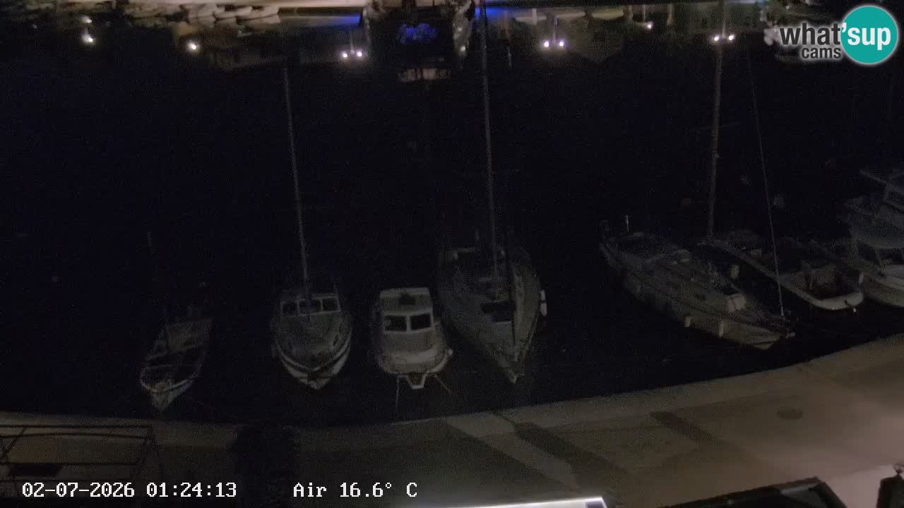 Webcam Hvar Vrboska marina | Dalmazia