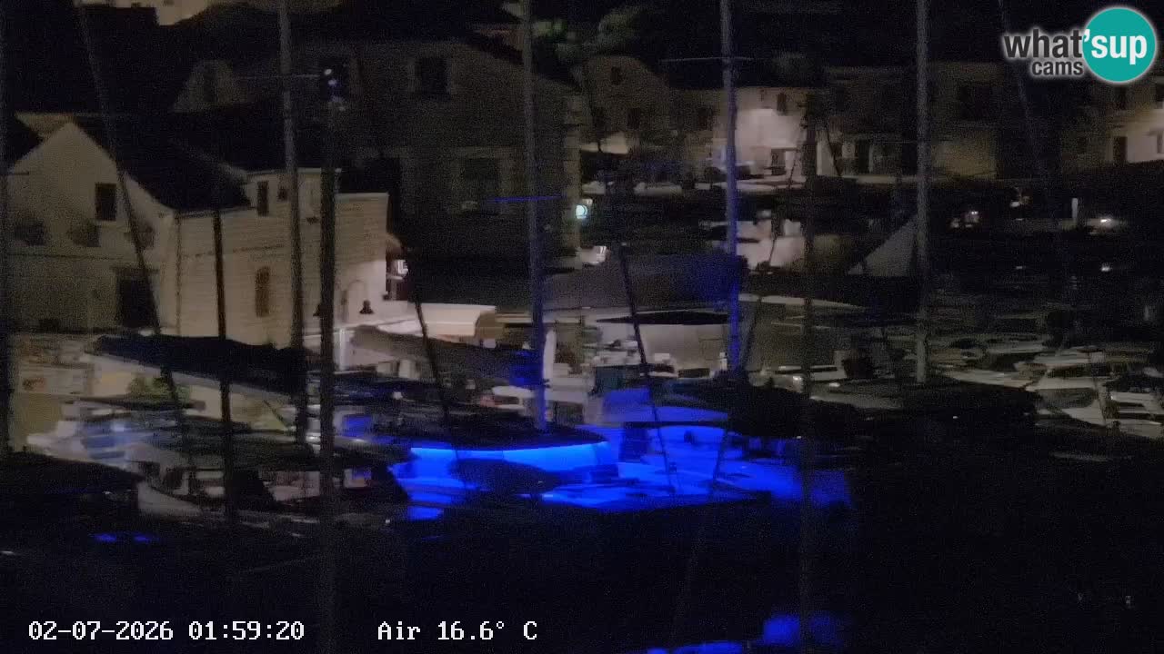 Web kamera Hvar Vrboska marina | otok Hvar | Dalmacija